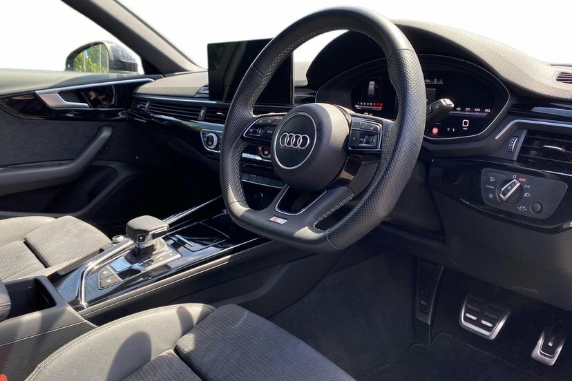 Audi A4 Avant 2.0 Tfsi 40 Black Edition Estate S Tron Blue #6