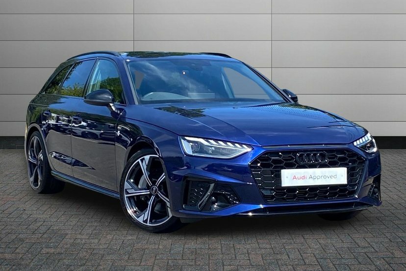 Audi A4 Avant 2.0 Tfsi 40 Black Edition Estate S Tron Blue