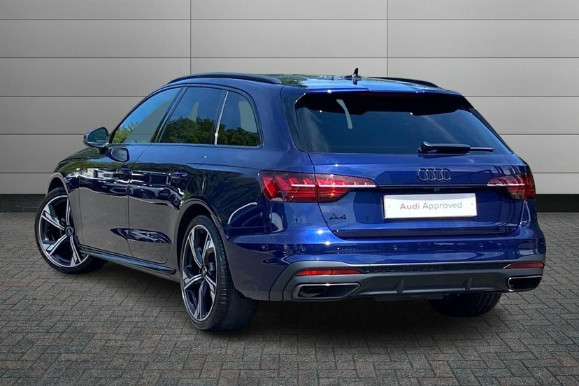 Audi A4 Avant 2.0 Tfsi 40 Black Edition Estate S Tron Blue #3