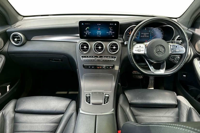 Mercedes-Benz GLC Class 220D Amg Line Suv G-tronic 4Matic Euro Black #7