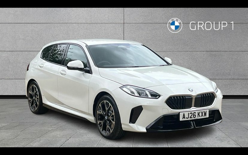 BMW 1 Series 2.0 123I Mht M Sport Hatchback Hybrid D White