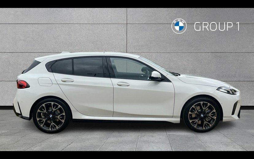 BMW 1 Series 2.0 123I Mht M Sport Hatchback Hybrid D White #3