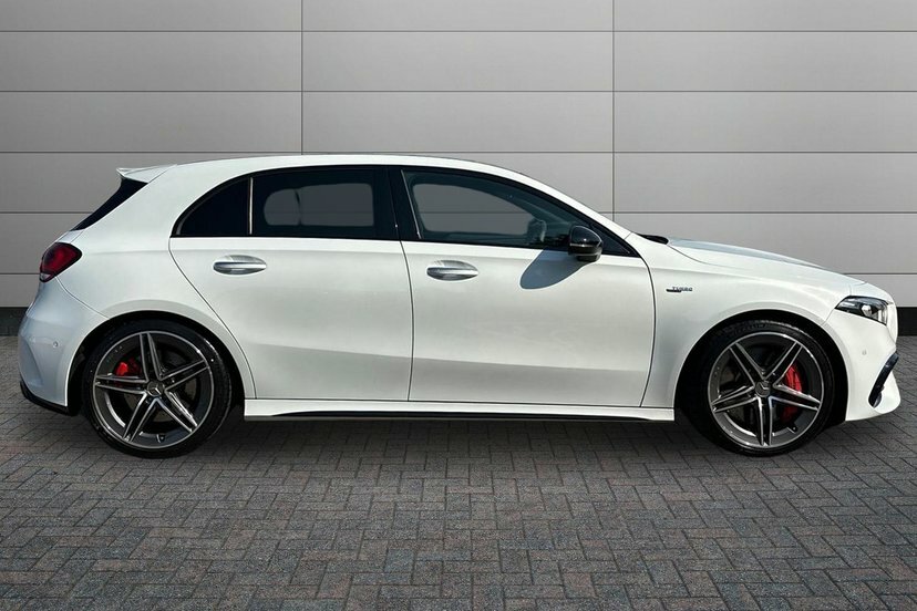 Mercedes-Benz A Class A45 Amg S Hatchback EF70UKU White #3