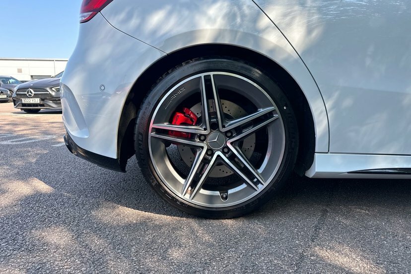 Mercedes-Benz A Class A45 Amg S Hatchback EF70UKU White #4