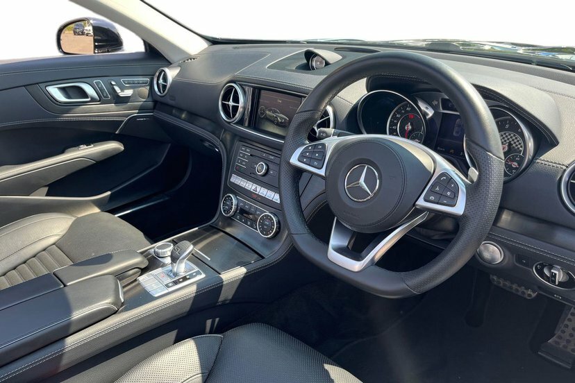 Mercedes-Benz SL Class 3.0 Sl400 V6 Grand Edition Premium Convertible 2 Black #5