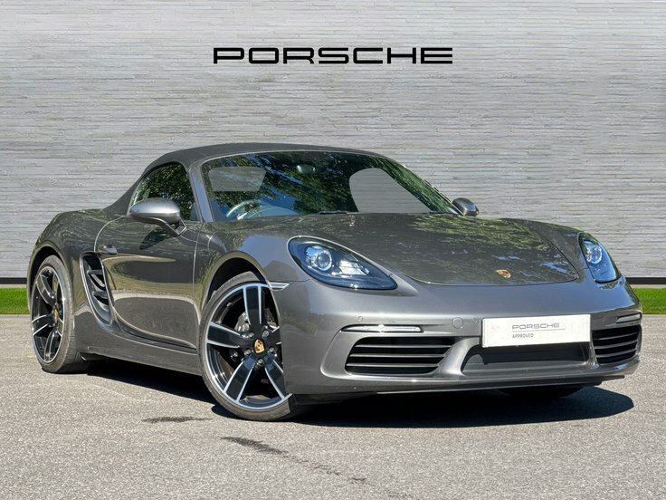 Porsche 718 Boxster 2.0T Convertible Gpf Pdk 300 Ps Grey