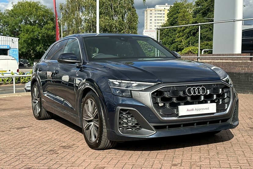 Audi Q8 Audi Q8 Estate 55 Tfsi Quattro S Line Tiptroni Blue #49