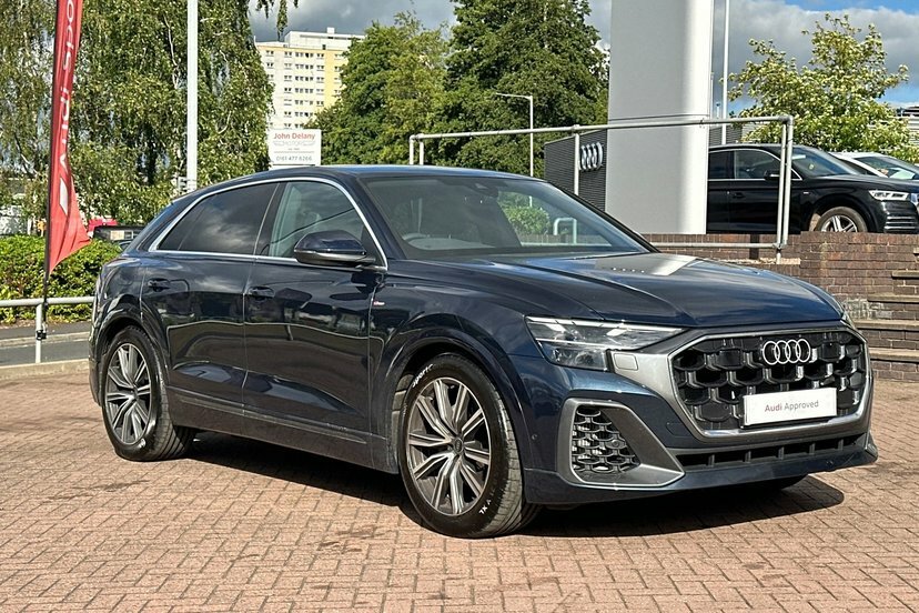 Audi Q8 Audi Q8 Estate 55 Tfsi Quattro S Line Tiptroni Blue #52