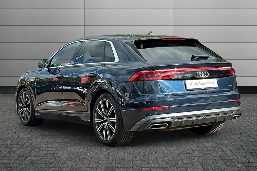 Audi Q8 3.0 Tfsi V6 55 S Line Suv Tiptronic Qua Blue #6