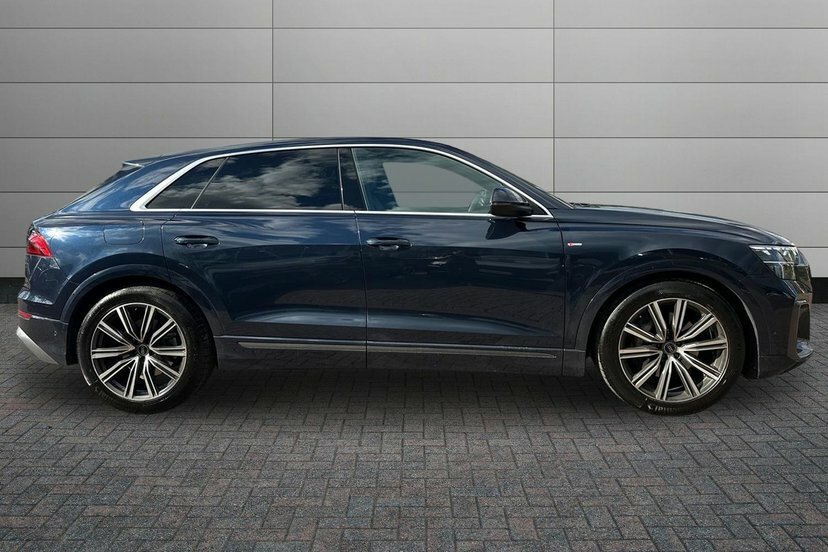 Audi Q8 Audi Q8 Estate 55 Tfsi Quattro S Line Tiptroni Blue #8