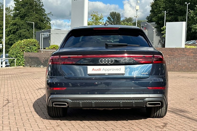 Audi Q8 Audi Q8 Estate 55 Tfsi Quattro S Line Tiptroni Blue #37