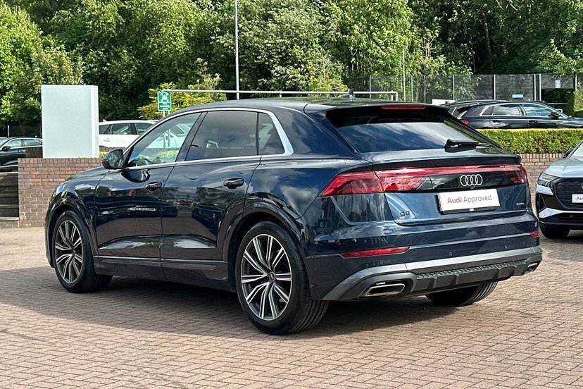 Audi Q8 Audi Q8 Estate 55 Tfsi Quattro S Line Tiptroni Blue #35