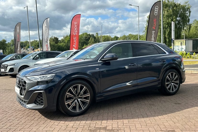 Audi Q8 Audi Q8 Estate 55 Tfsi Quattro S Line Tiptroni Blue #59