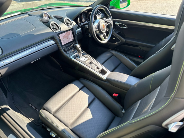 Porsche 718 Boxster 4.0 Gts Green #12
