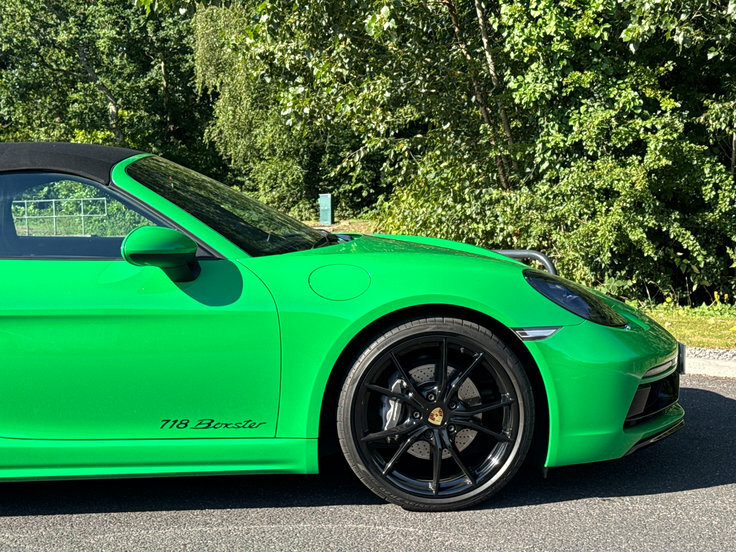Porsche 718 Boxster 4.0 Gts Green #21