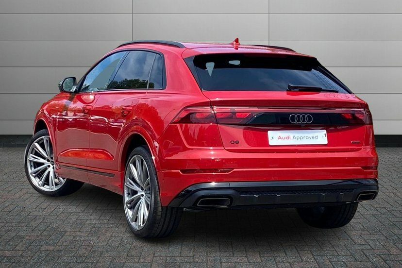 Audi Q8 3.0 Tdi V6 Vorsprung Suv Tiptronic Quat Red #3