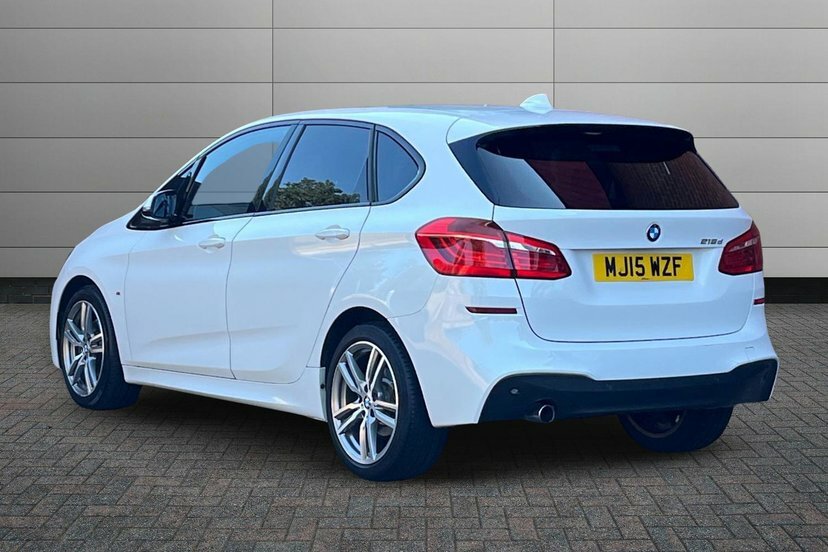 BMW 2 Series Active Tourer 2.0 218D M Sport Mpv 150 Ps White #3