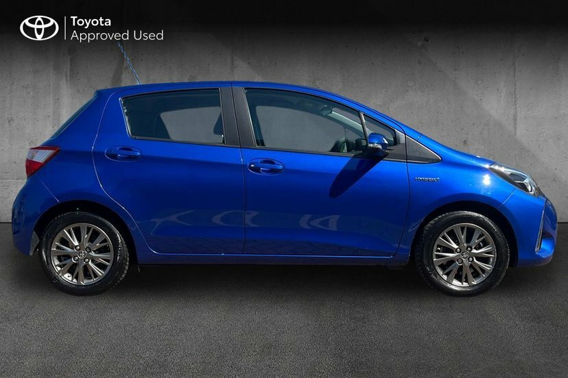Toyota Yaris 1.5 Vvt-h Icon Hatchback Hybrid E-cvt Blue #4