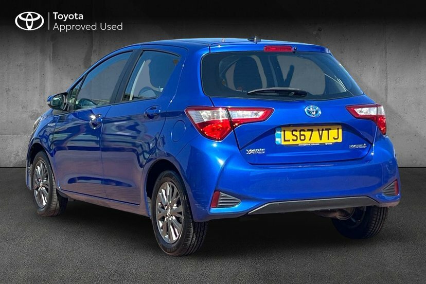 Toyota Yaris 1.5 Vvt-h Icon Hatchback Hybrid E-cvt Blue #3