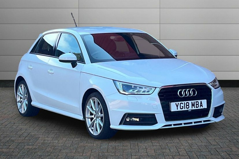 Audi A1 1.4 Tfsi S Line Sportback Nav White