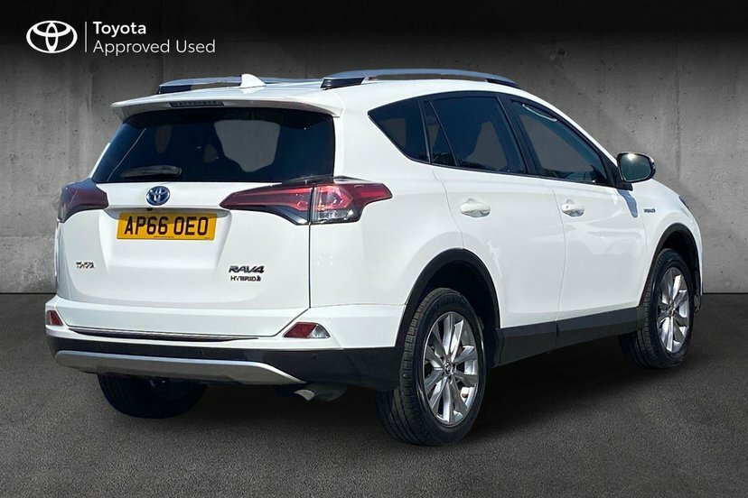 Toyota Rav 4 2.5 Vvt-h Excel Suv Hybrid Cvt 4Wd 197 White #2