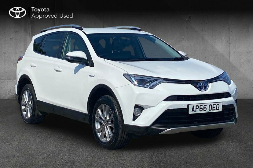 Toyota Rav 4 2.5 Vvt-h Excel Suv Hybrid Cvt 4Wd 197 White