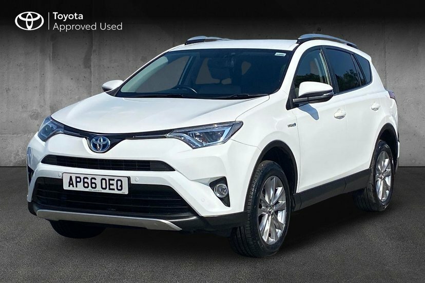 Toyota Rav 4 2.5 Vvt-h Excel Suv Hybrid Cvt 4Wd 197 White #3