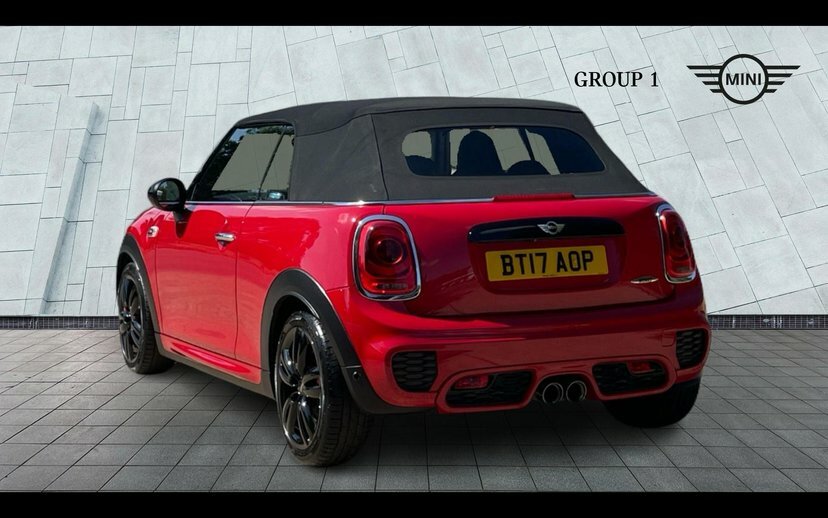 Mini Convertible John Cooper Works Convertible Red #2