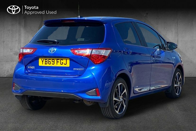 Toyota Yaris 1.5 Vvt-h Excel Hatchback Hybrid E-cvt Blue #2