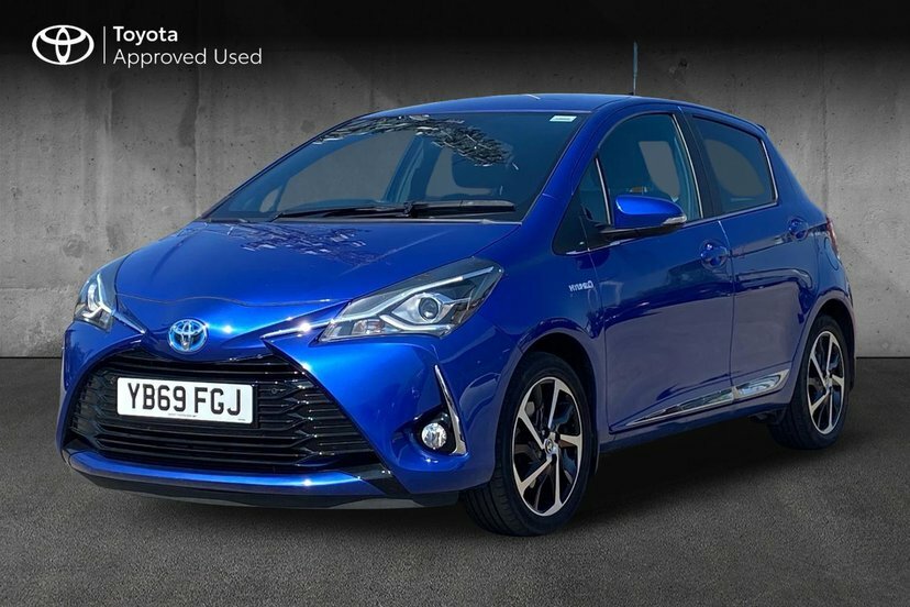 Toyota Yaris 1.5 Vvt-h Excel Hatchback Hybrid E-cvt Blue #3