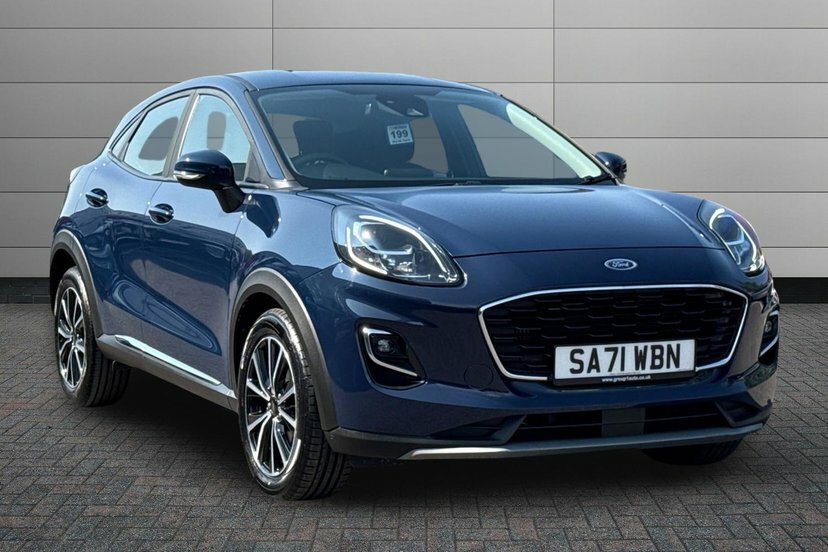 Ford Puma 1.0T Ecoboost Mhev Titanium Suv Blue