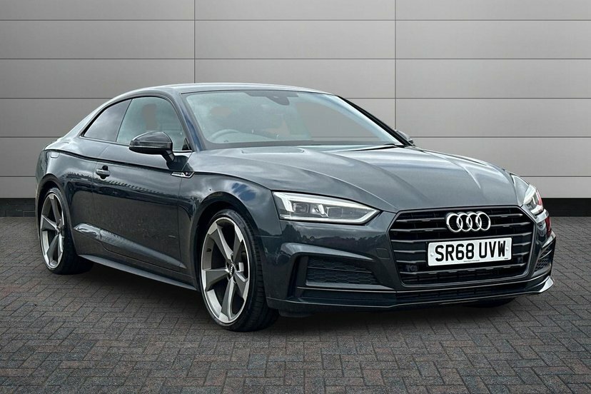 Audi A5 2.0 Tfsi 40 Black Edition Coupe S Troni Grey