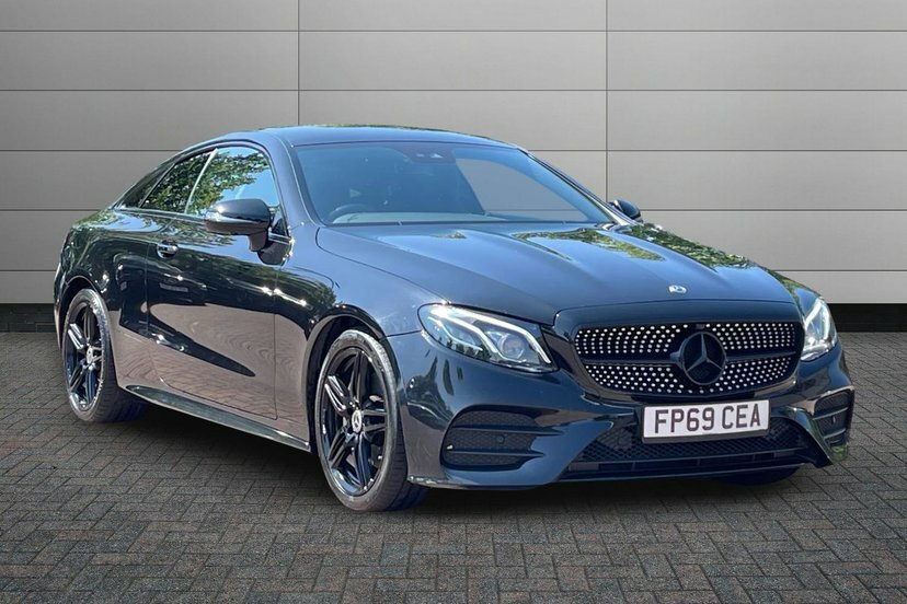 Mercedes-Benz E Class 2.0 E220d Amg Line Coupe G-tronic 194 Black
