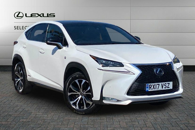 Lexus NX 2.5 300H F Sport Suv Hybrid E-cvt 4Wd White