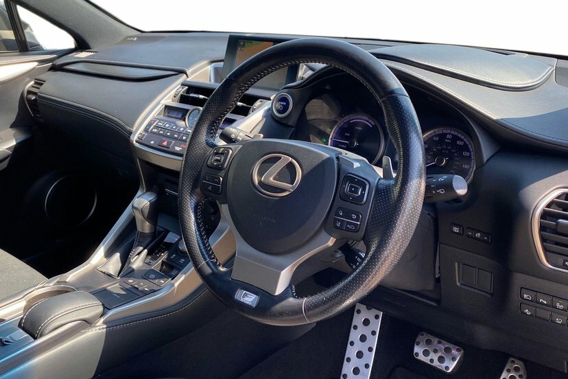 Lexus NX 2.5 300H F Sport Suv Hybrid E-cvt 4Wd White #6