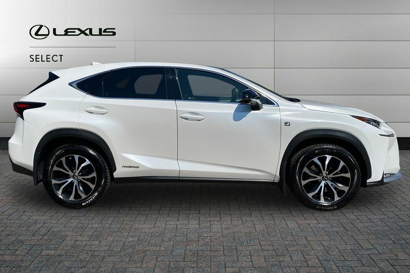 Lexus NX 2.5 300H F Sport Suv Hybrid E-cvt 4Wd White #4