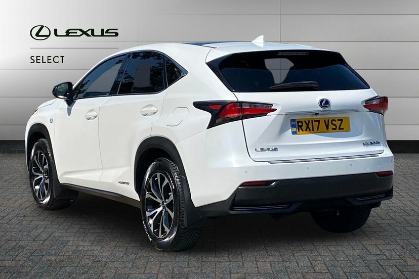 Lexus NX 2.5 300H F Sport Suv Hybrid E-cvt 4Wd White #3
