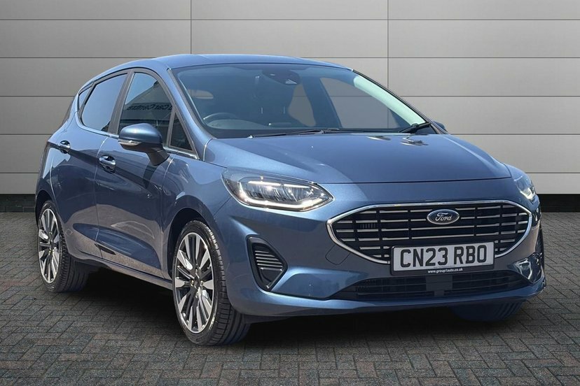 Ford Fiesta 1.0T Ecoboost Mhev Titanium X Hatchback Blue