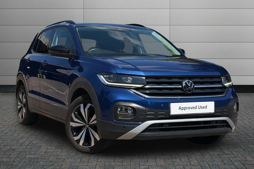 Volkswagen T-Cross 1.0 Tsi Black Edition Suv 95 Ps Blue
