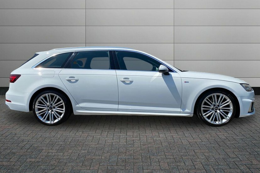 Audi A4 Avant 2.0 Tfsi 35 S Line Estate S Tronic 150 White #4
