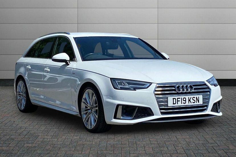 Audi A4 Avant 2.0 Tfsi 35 S Line Estate S Tronic 150 White