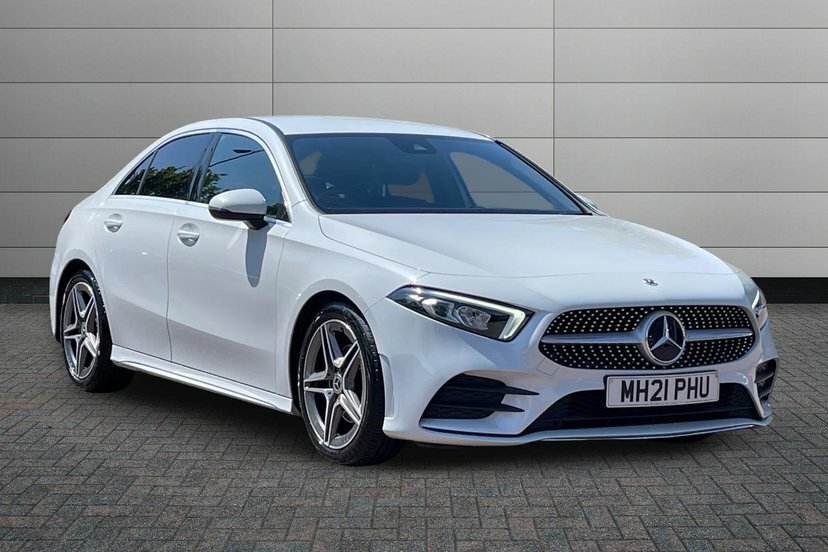 Mercedes-Benz A Class A180 Amg Line Saloon White