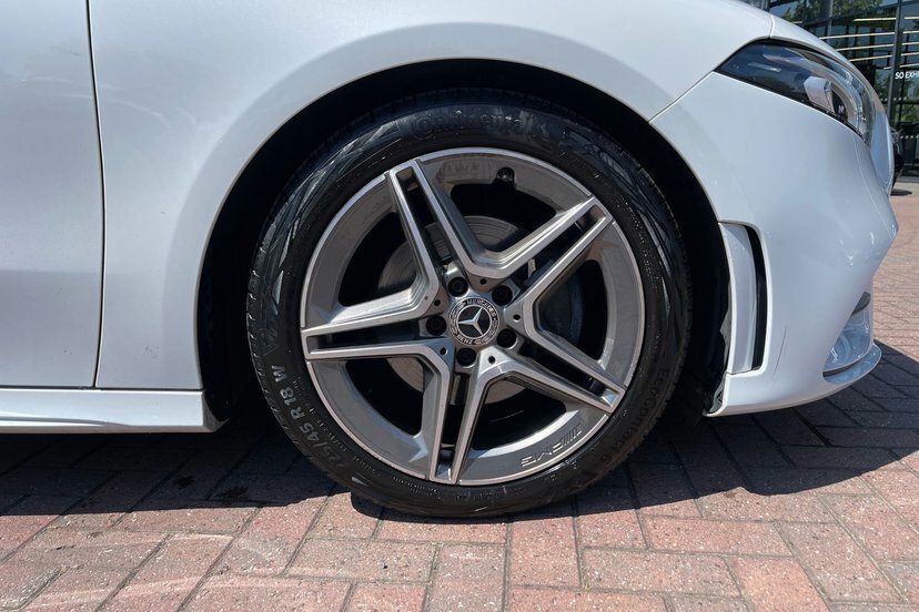 Mercedes-Benz A Class A180 Amg Line Saloon MH21PHU White #4