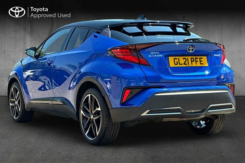 Toyota C-Hr 2.0 Vvt-h Gr Sport Suv Hybrid Cvt 184 Blue #4