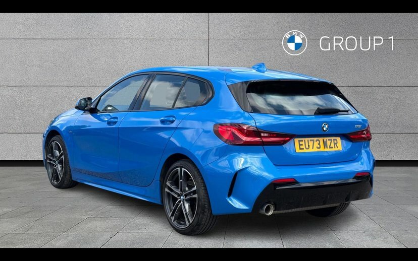 BMW 1 Series 118I M Sport EU73WZR Blue #2