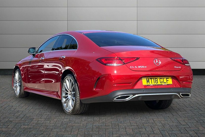 Mercedes-Benz CLS Cls350d Amg Line Premium Pluscoupe Red #2