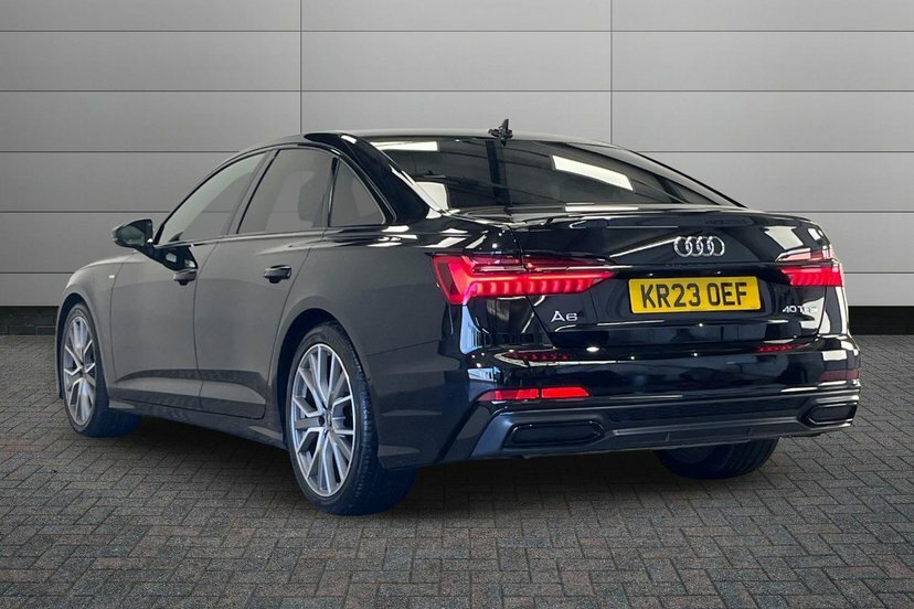 Audi A6 Saloon 2.0 Tfsi 40 Black Edition Saloon S Tron Black #3