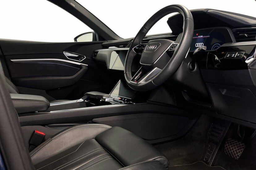 Audi E-tron 50 S Line Sportback Quattro 71.2 Blue #6
