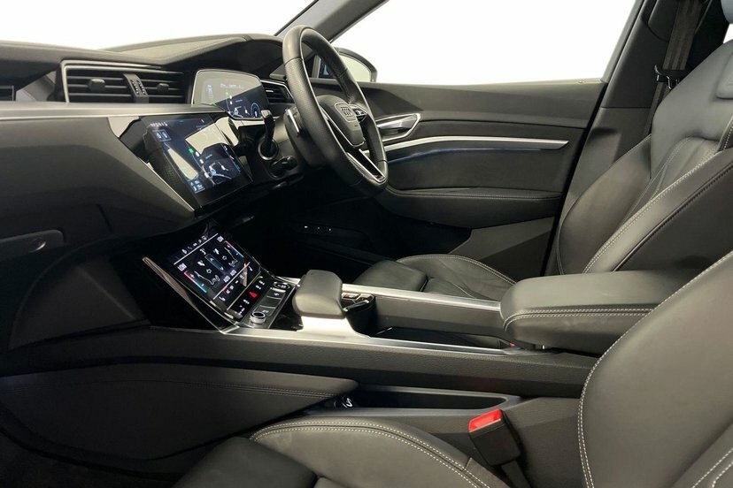 Audi E-tron 50 S Line Sportback Quattro 71.2 Blue #2
