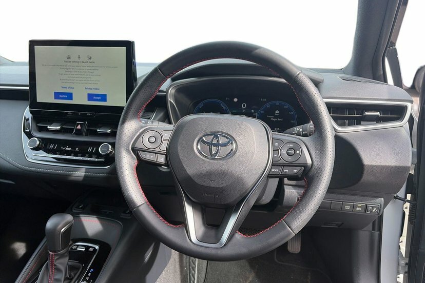 Toyota Corolla 2.0 Vvt-h Gr Sport Hatchback Hybrid Cvt Black #6